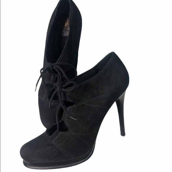 Diane Von Furstenberg Guardian Suede Ankle - Picture 1 of 11